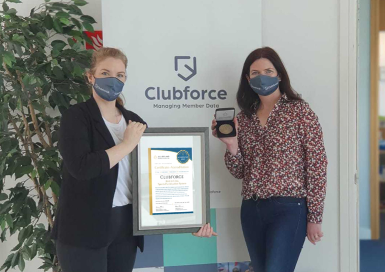 Press Release: Clubforce Achieves Best in Class Sports Participation System Accreditation