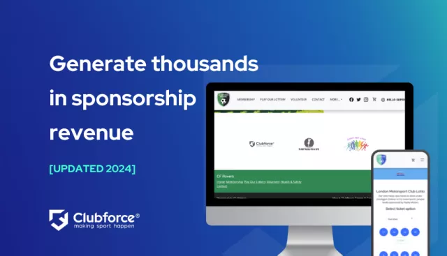 Generate thousands in sponsorship revenue Clubforce blog updated 2024