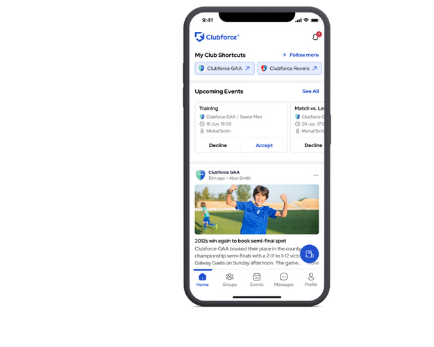 hero image - an athelete