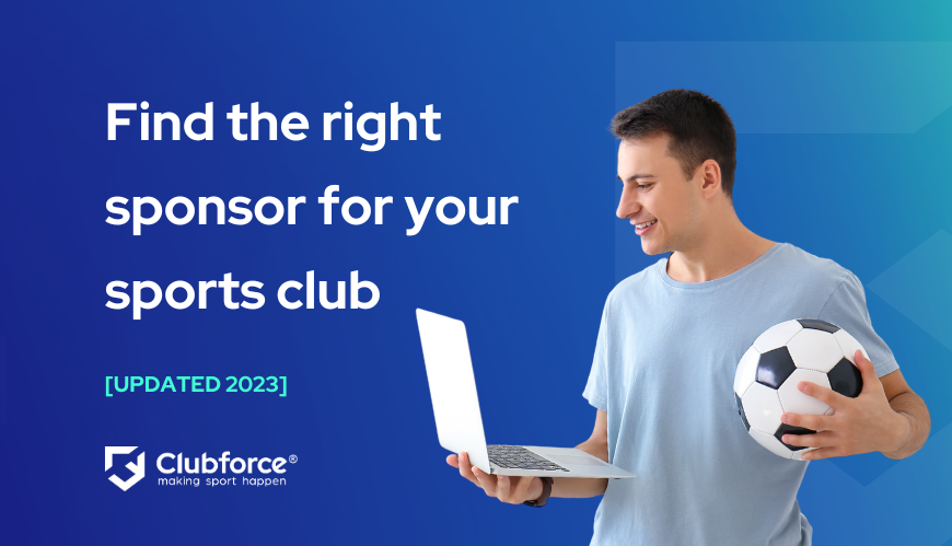 Find the right sponsor for your sports club