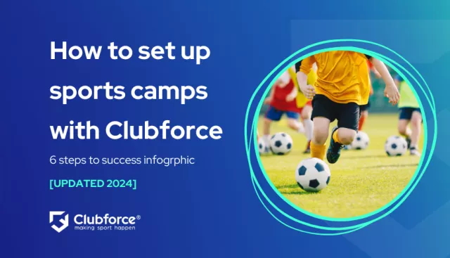 How to set up sports camps with Clubforce