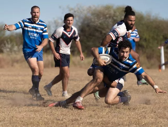 Brooklyn Rugby Mens Team at a rugby match