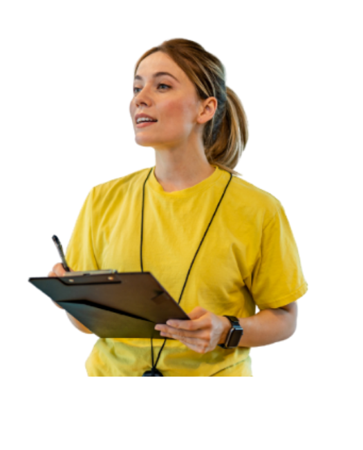 hero image - an athelete