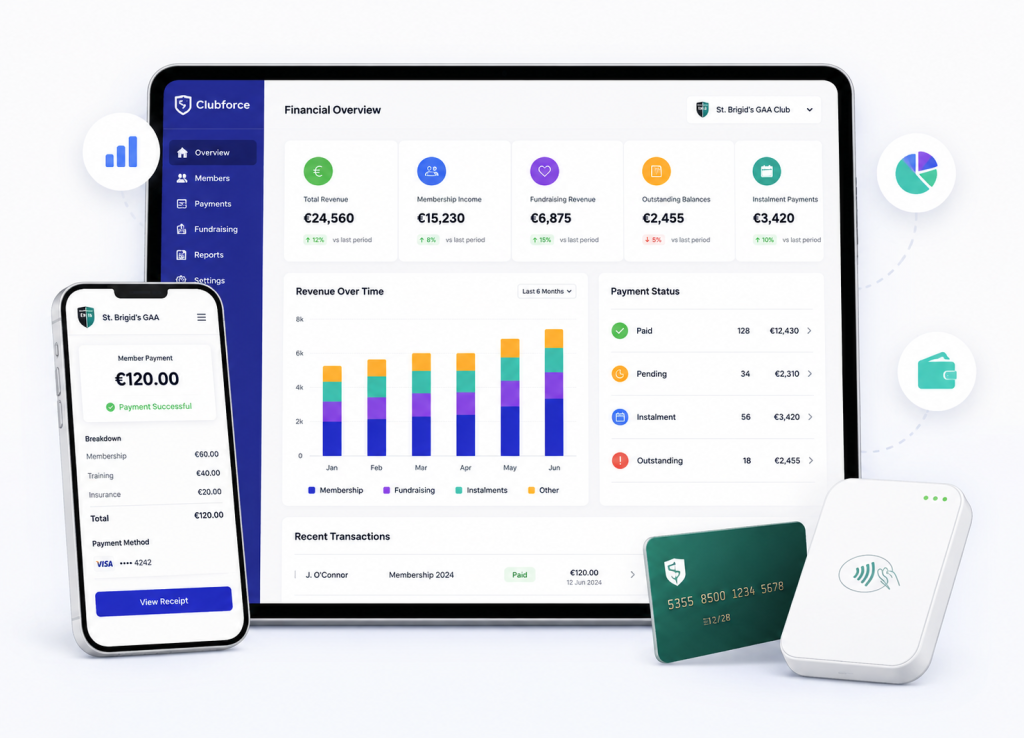 Simple and easy reporting software for GAA clubs