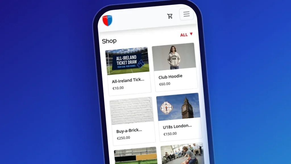 Set up simple payment links for anything you need at the club.